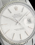 1978 Rolex Oyster Perpetual Datejust 16014 Linen Dial Jubilee Bracelet