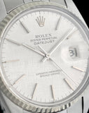 1978 Rolex Oyster Perpetual Datejust 16014 Linen Dial Jubilee Bracelet