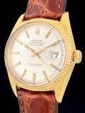 1967 Solid 18K Gold Rolex Oyster Perpetual Datejust 1601