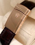 2017 Rolex Sky-Dweller 18k Rose Gold Chocolate Brown Dial Box & Papers 326135