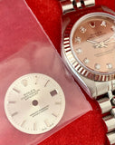 2002 Ladies Rolex Datejust 26 Diamond Dial In Steel & 18k White Gold 79174