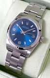 1999 Rolex Oyster Perpetual Datejust 31 Midsize Steel Blue Dial 77080