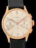1940’s Leonidas 18k Rose Gold Chronograph Calibre Valjoux 23