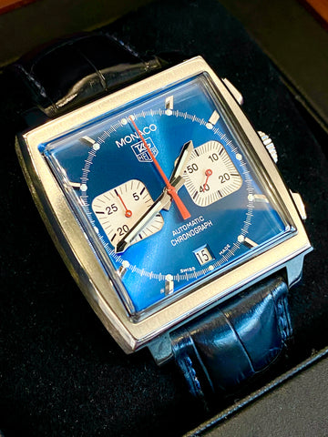 2008 Tag Heuer Monaco Automatic Chronograph Steve McQueen CW2113-0