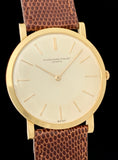 1958 Audemars Piguet 18k Gold Ultra-thin 33.5mm Dress Watch Cal 2003