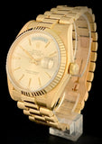 1981 Rolex 18k Gold OP Day-Date President 18038 Box & Papers