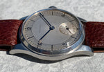 1948 Longines Sector Dial Art Deco Stainless Steel Calatrava