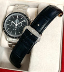 2012 Omega Speedmaster Professional Sapphire Sandwich 2 Straps 3873.50.32