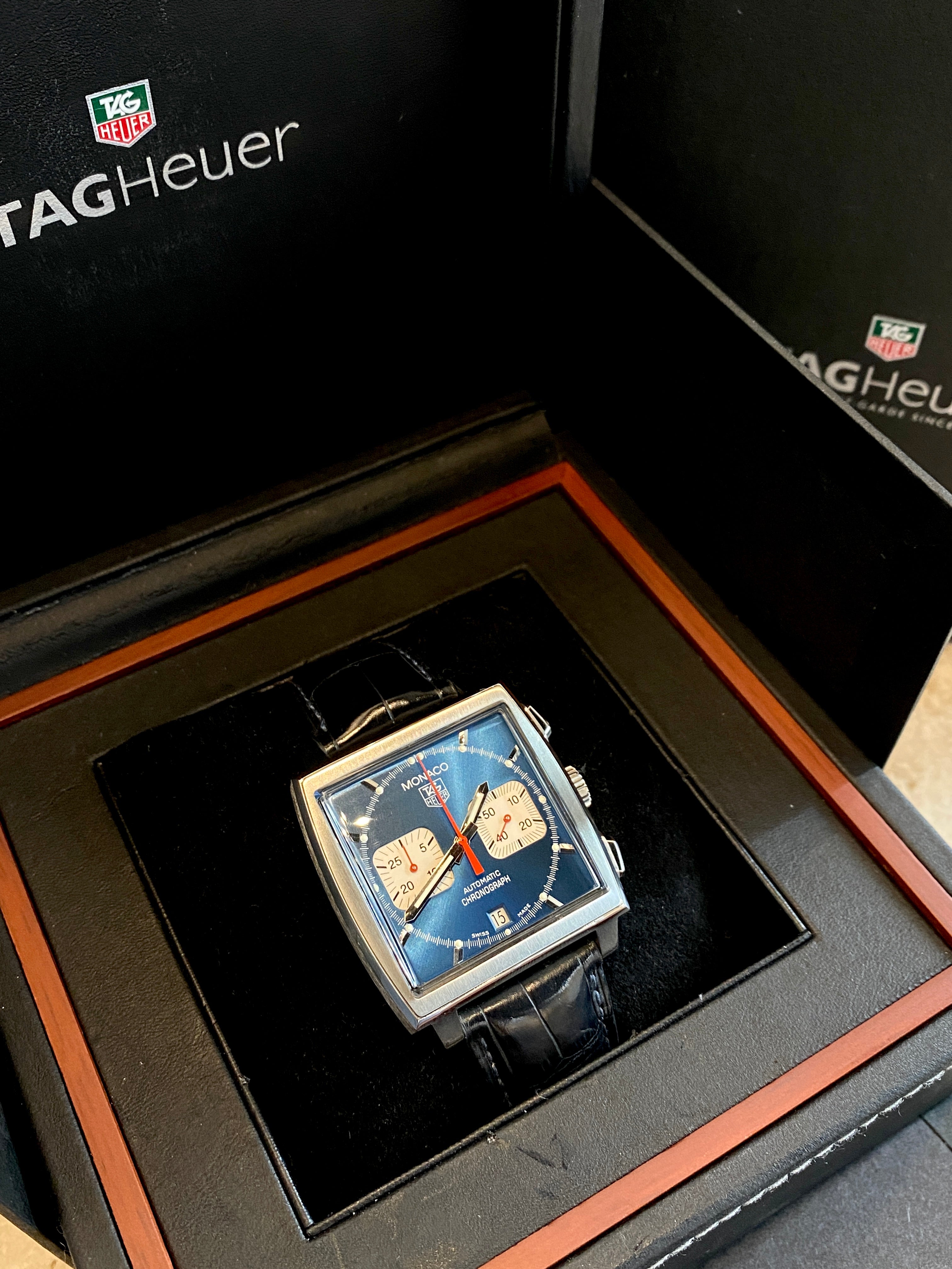 For Sale! 2008 Tag Heuer Monaco Automatic Chronograph Steve