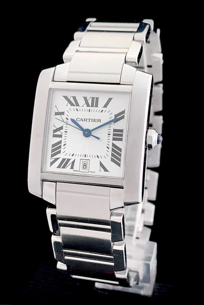 Cartier Tank Française Automatic Steel On Bracelet 2302