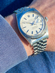 1973 Tiffany & Co Rolex Datejust Model 1603 In Stainless Steel On Jubilee