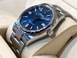 2021 Rolex Oyster Perpetual Stainless Steel Blue Dial 124300 Box & Papers