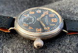 1917 Zenith Birch & Gaydon Land & Water Prototype Silver Trench Watch