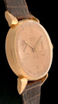 1951 Lusina 18k Fancy Lugs Rose Gold Chronograph Valjoux Calibre 23