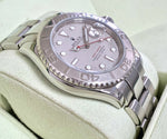2007 Rolex OP Yacht-Master Steel & Platinum 16622 Box & Warranty Card