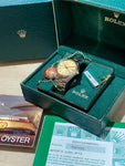 1984 Rolex Oyster Perpetual Air-King 18K & Steel 5501 Box/Papers