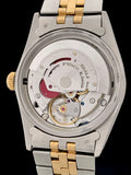 1988 Rolex Oyster Perpetual Datejust 2-Tone Diamond Sapphire Bezel 16013