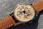 Incredible 1940's Gallet Triple-Date Chronograph Tropic Dial 36373