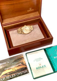 1981 Rolex 18k Gold OP Day-Date President 18038 Box & Papers