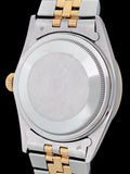 1988 Rolex Oyster Perpetual Datejust 2-Tone Diamond Sapphire Bezel 16013