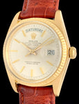 1973 Rolex President Oyster Perpetual Day-Date 18k Gold 1803