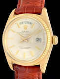 1973 Rolex President Oyster Perpetual Day-Date 18k Gold 1803