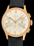 1940’s Leonidas 18k Rose Gold Chronograph Calibre Valjoux 23