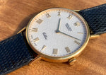 1987 Rolex Cellini 18K Dress Watch White Textured Anniversary Dial 5112