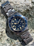 1981 Tudor Prince Oysterdate Submariner Blue Snowflake 94110