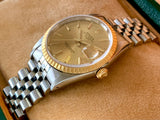 1990 Rolex Oyster Perpetual Date 2-Tone 18k Gold & Steel 15223