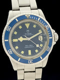 1981 Tudor Prince Oysterdate Submariner Blue Snowflake 94110