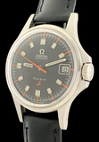 1968 Omega Admiralty Automatic Geneve Black Anchor Dial 166.038