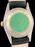1996 Rolex Oyster Perpetual Date 2-Tone 18k/Steel Black Dial 15223