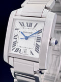 Cartier Tank Française Automatic Steel On Bracelet 2302