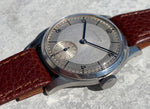 1948 Longines Sector Dial Art Deco Stainless Steel Calatrava