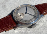 1948 Longines Sector Dial Art Deco Stainless Steel Calatrava