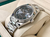 2023 Mint Rolex Datejust 41 Wimbledon Dial Box/Papers 126300
