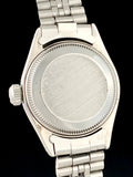 1973 Ladies Rolex Oyster Perpetual Datejust Diamond Dial Stainless Steel 6916