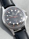 1968 Omega Admiralty Automatic Geneve Black Anchor Dial 166.038