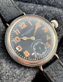 1917 Zenith Birch & Gaydon Land & Water Prototype Silver Trench Watch