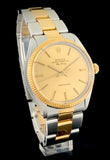 1984 Rolex Oyster Perpetual Air-King 18K & Steel 5501 Box/Papers