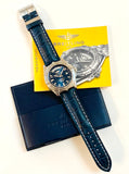2004 Breitling Headwind Day/Date In Steel Blue Dial A45355