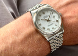 1991 Rolex Datejust 36mm White Dial Jubilee Bracelet 16200
