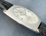 1967 NOS Universal Geneve White Shadow Ultra-Thin Texture Dial 866127