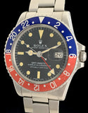 1970 Rolex Oyster Perpetual GMT-Master 1675 Steel Mk 1 Dial Oyster Bracelet