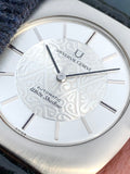 1967 NOS Universal Geneve White Shadow Ultra-Thin Texture Dial 866127