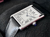 2020 Cartier Tank Solo In Steel With Box & Papers Ref. 3169