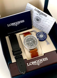 2024 Longines Heritage Automatic Black Sector Dial Box & Papers L28284532