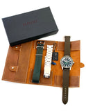 2024 Captain Cook Green Dial Automatic Complete Set R32105318