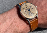 Incredible 1940's Gallet Triple-Date Chronograph Tropic Dial 36373